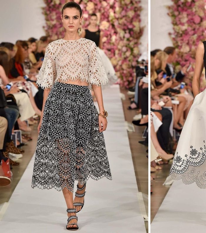 أجمل التصاميم من مجموعة أوسكار دي لا رانتا لصيف 2015