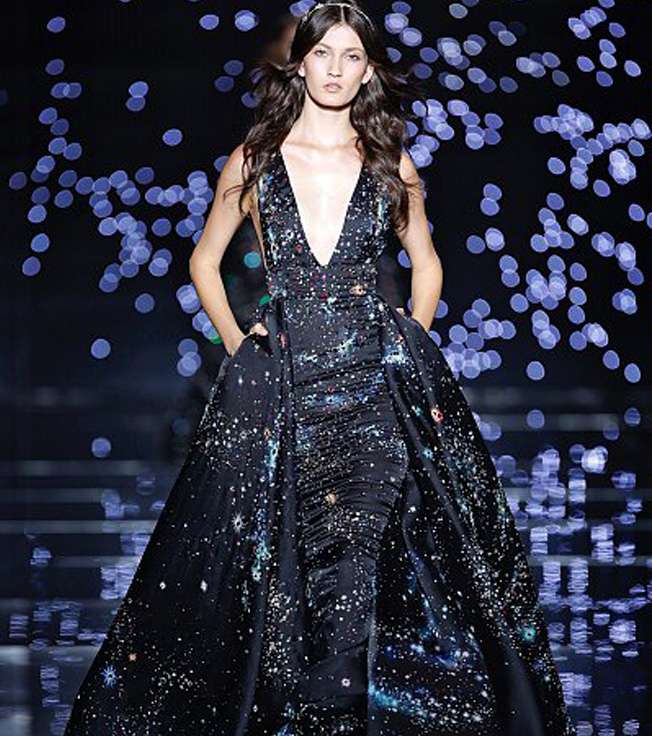 صور موديلات اخر موضه للفساتين الطويله