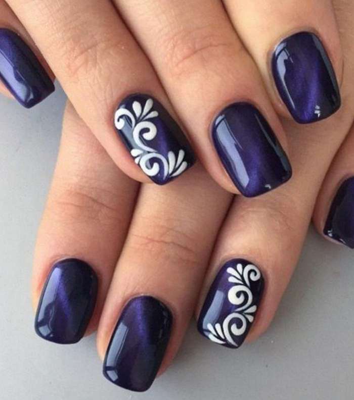 اشكال المناكير على الاظافر