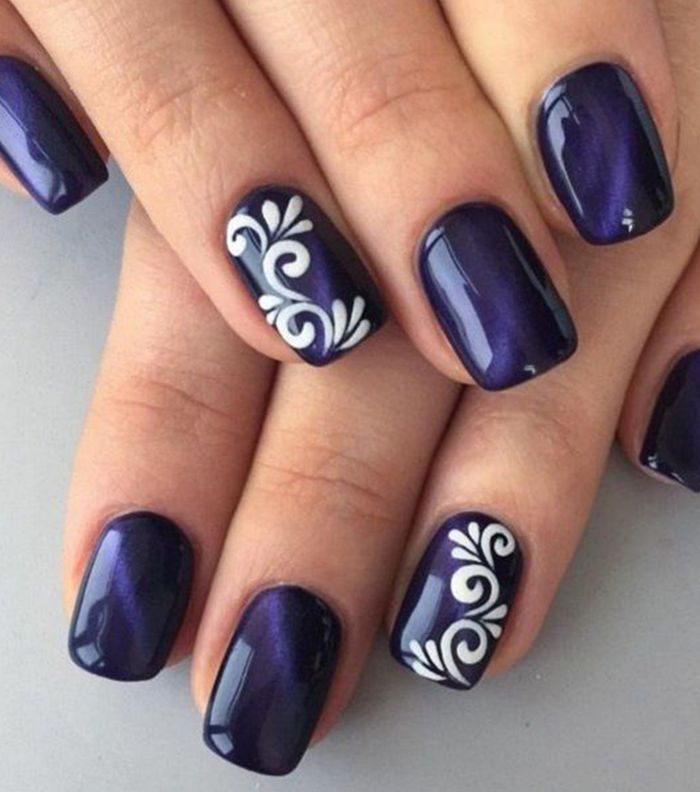 اشكال المناكير على الاظافر