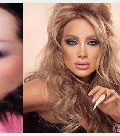 مايا دياب قبل عمليات التجميل