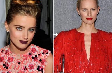 صور تسريحات شعر وماكياج شفاه النجمات لخريف 2014