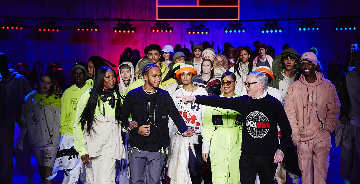 ياسمينة تنقل لك عرض TommyNow مباشرة من لندن