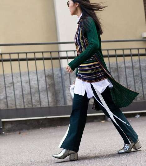 السروال الرياضي وموضة الـ Layering من شوارع ميلانو