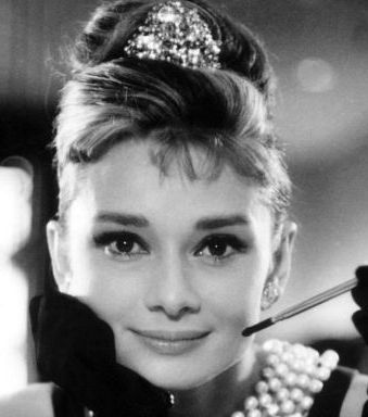 عيون أودري هيبرمان في Breakfast at Tiffany's