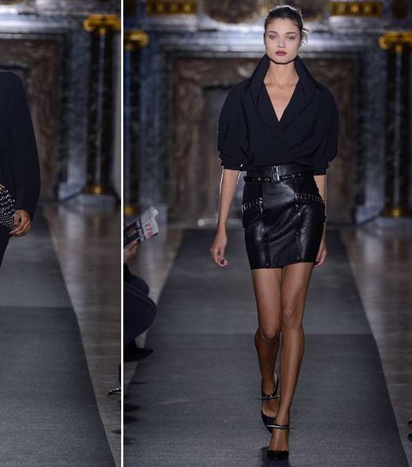 إكتشفي عرض أزياء Anthony Vaccarello لشتاء 2014