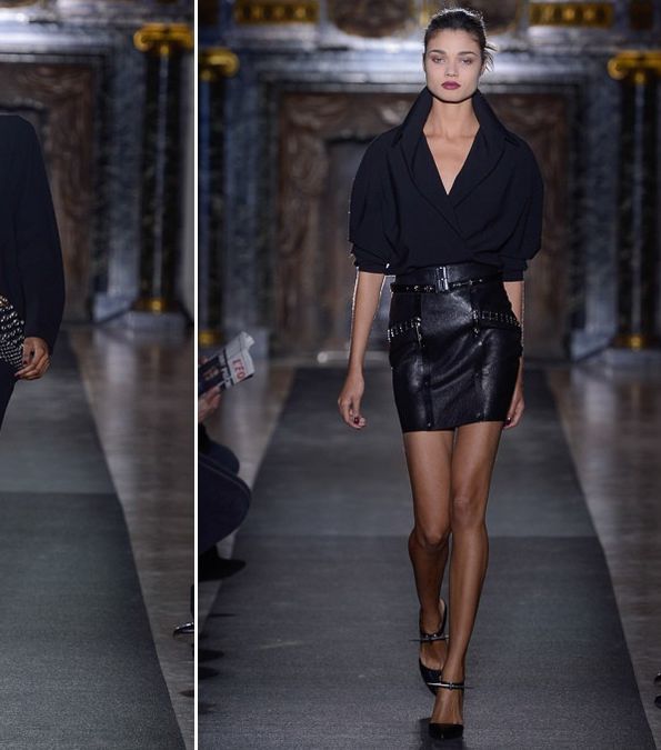 إكتشفي عرض أزياء Anthony Vaccarello لشتاء 2014