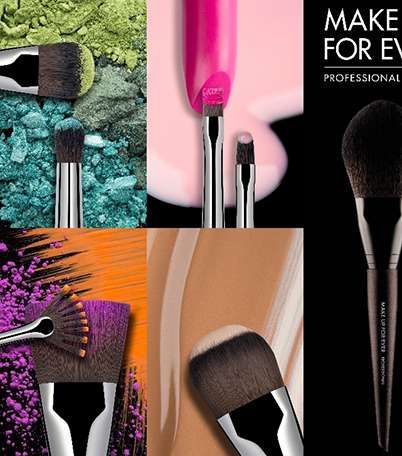 76 فرشاة إستثنائية وعالية الجودة في عيد Make Up For Ever الثلاثين