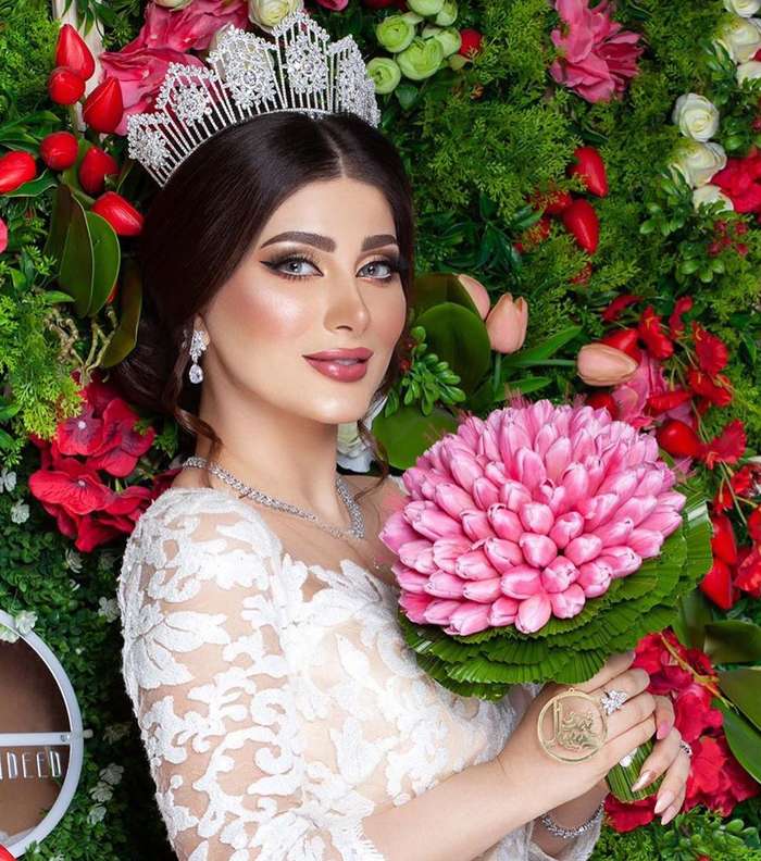 صور اروع مسكة عروس ملونة