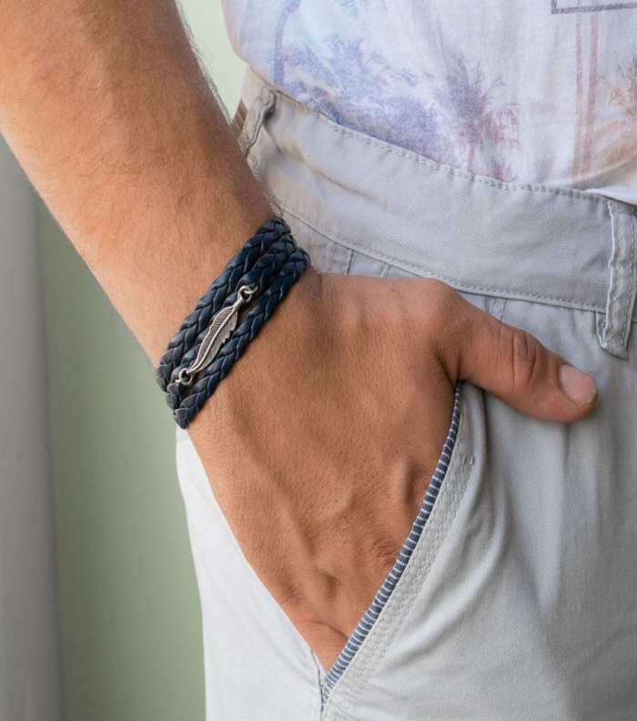 صور اجمل اساور رجالية ماركات