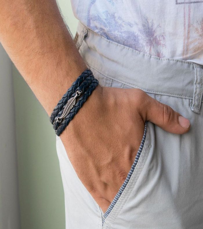 صور اجمل اساور رجالية ماركات