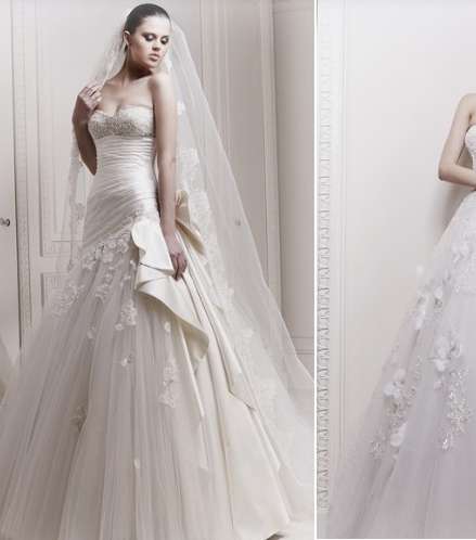 اختاري فستان زفافك من تصميم زهير مراد