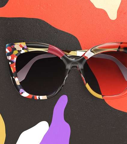 نظارات شمسية مميزة من فندي من مجموعة Jungle
