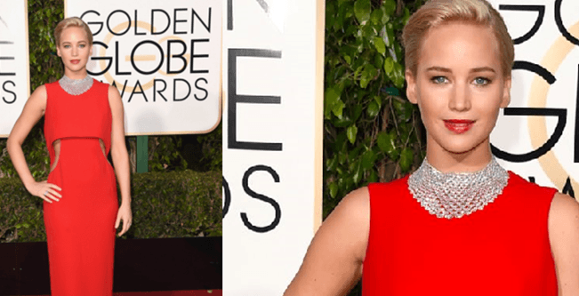 ازياء جنيفر لورنس في حفل توزيع جوائز غولدن غلوبز 2016
