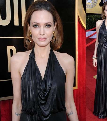 أنجيلينا جولي تختار دائماً اللون الأسود