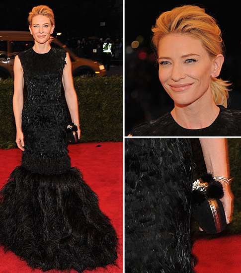 كايت يلانشيت ترتدي أجمل تصاميم McQueen