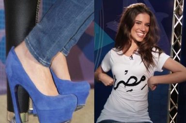 لارا إسكندر لـ"www.yasmina.com": أختار أحذيتي من مجموعة Yves Saint Laurent