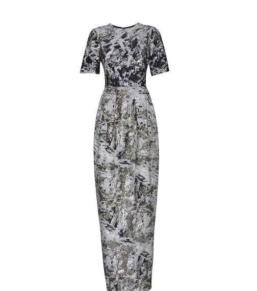 فستان مميّز الطبعات من Prabal Gurung