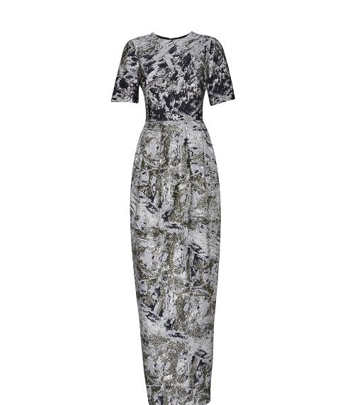 فستان مميّز الطبعات من Prabal Gurung