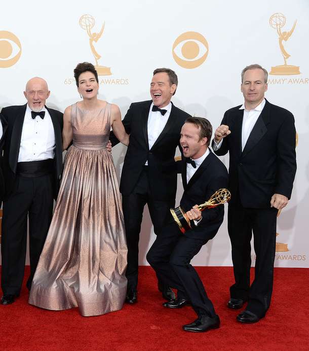 فوز المسلسل الدرامي Breaking Bad بجائزة الإيمي 2014