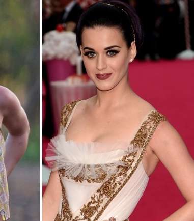 كيتي بيري من دون مكياج