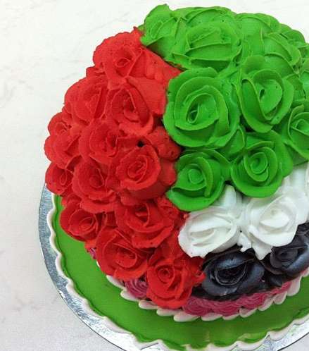 صور كب كيك علم الامارات