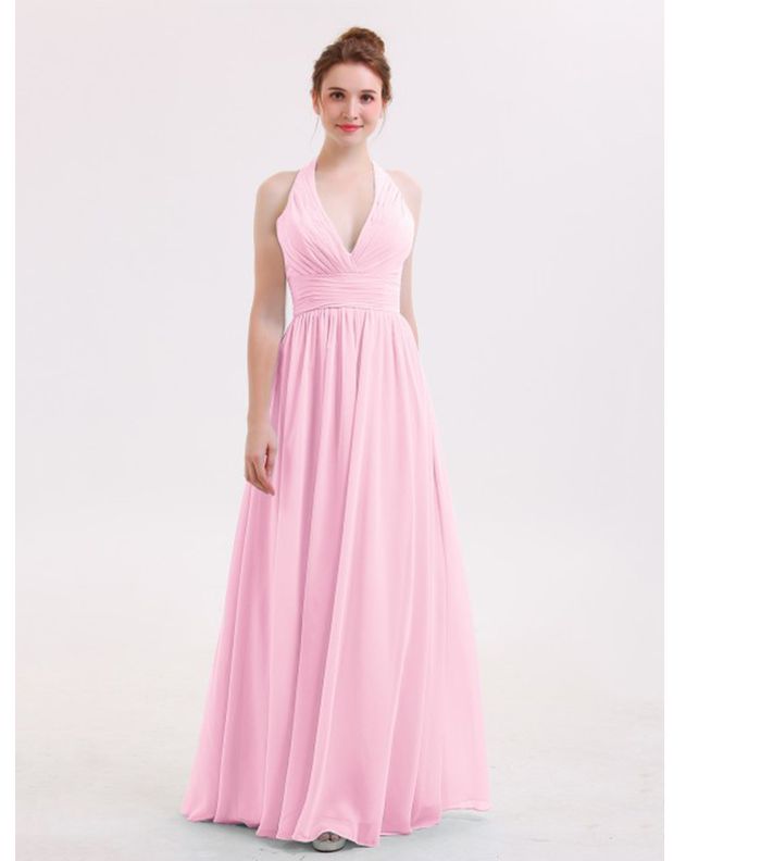 فساتين ناعمه طويله