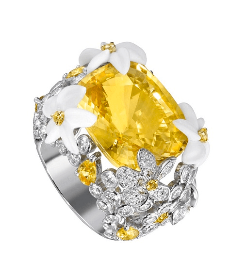 خاتم أصفر وأبيض من Piaget