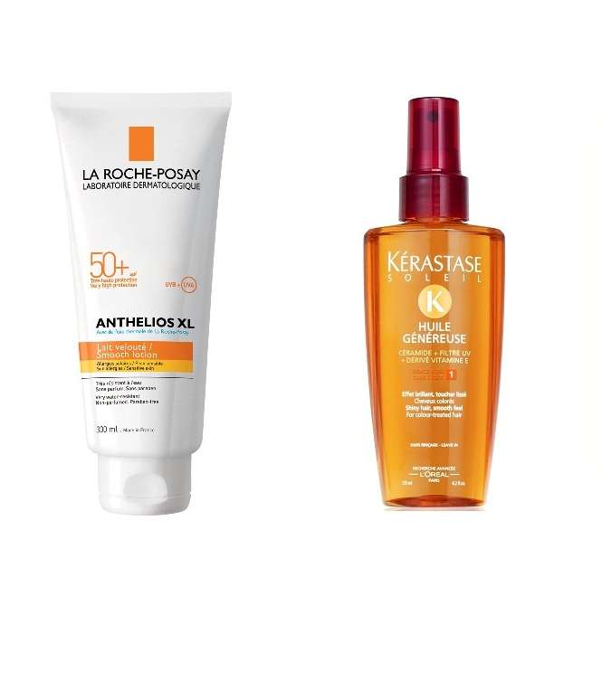 مستحضرات العناية بالشعر والبشرة هذا الصيف