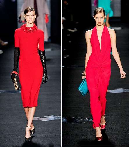 أجمل التصاميم الملونّة لشتاء 2013 من Diane Von Furtenberg
