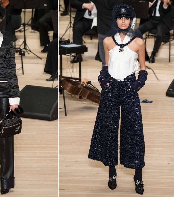 سراويل الـ Culotte التويدية او السترة المبطنة من CHANEL