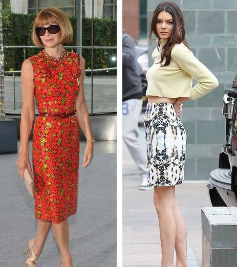 فرق واضح بين ستايل أنا وينتور وكينديل جينير