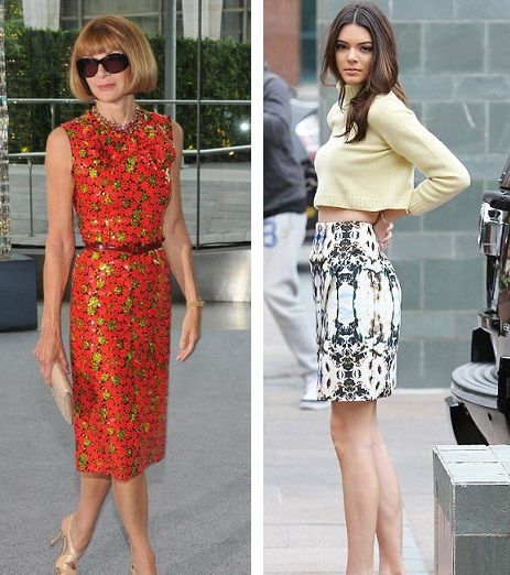 فرق واضح بين ستايل أنا وينتور وكينديل جينير