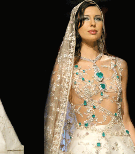 فساتين العروس لصيف 2012