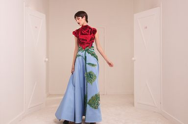 اليك ازياء وفساتين حسين بظاظا لصيف 2019