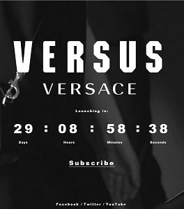 العد العكسي في إعلان Versus