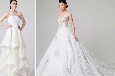 صور فساتين زفاف راني زاخم | اجمل فساتين عرايس لبنانيه لصيف 2014 