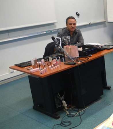 صور بسام فتوح باستضافة جامعة  HEC Paris | مكياج بسام فتوح