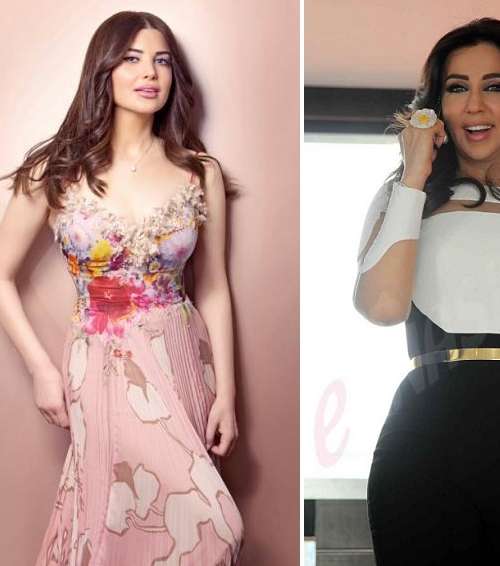 اكتشفي الفرق بين فساتين رابعة الزيات ومنى أبو حمزة
