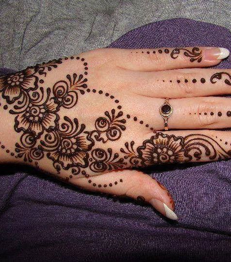 صور نقش حناء اماراتي للعرايس