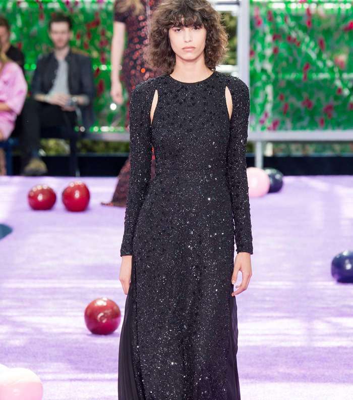 فستان سهرة اسود موضة 2016