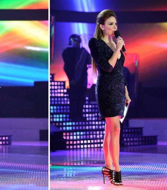 هيلدا خليفة تتألق بأجمل الفساتين في ستار أكاديمي