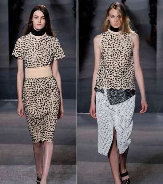 تصاميم مميّزة من مجموعة Proenza Schouler لشتاء 2014