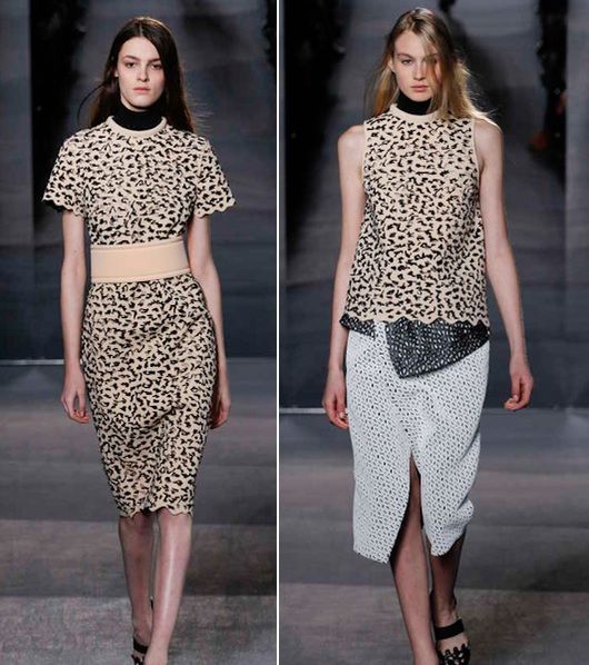 تصاميم مميّزة من مجموعة Proenza Schouler لشتاء 2014