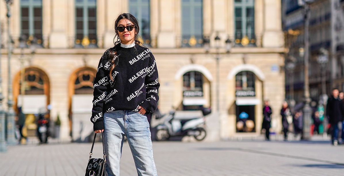 قطع تعتمدينها مع سروال الدنيم الواسع لاسلوب انثوي مميز