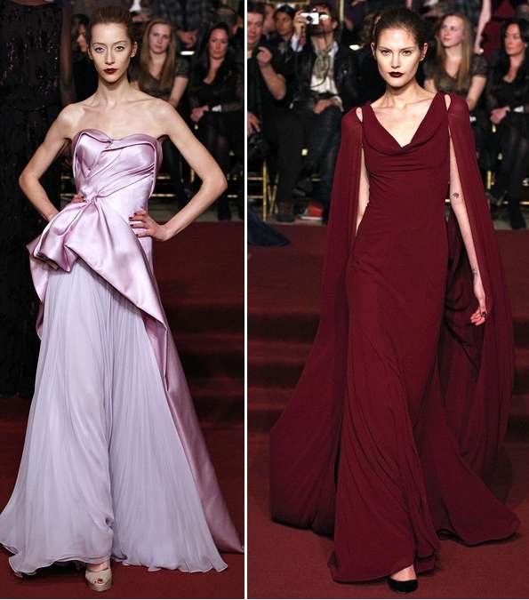 من مجموعة Zac Posen، تألقي في شتاء 2014 بهذه الفساتين