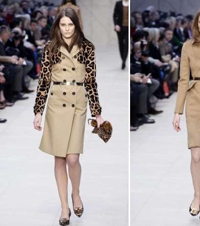 أزياء Burberry لشتاء 2014