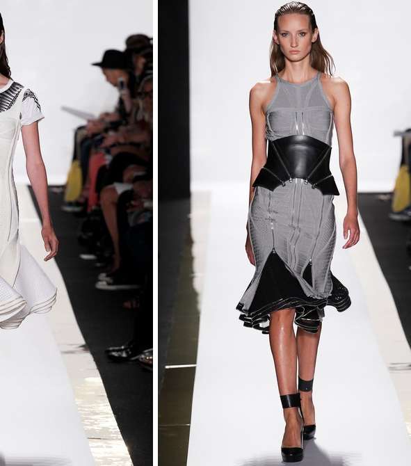 من أسبوع الموضة في نيويورك، اليك تصاميم Herve Leger لصيف 2014