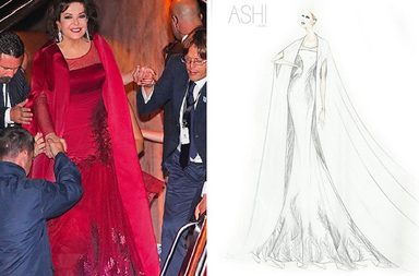 تصاميم فساتين Ashi Studio لآل علم الدين