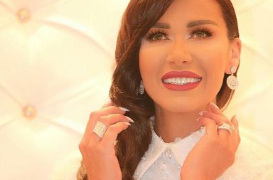 ماكياج نادين الراسي بتوقيع سامز خزامي 